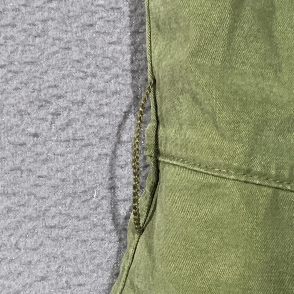 J. Crew Shirt Dress Womens 4 Olive Green Utility Safari Lyocell Cotton Dress